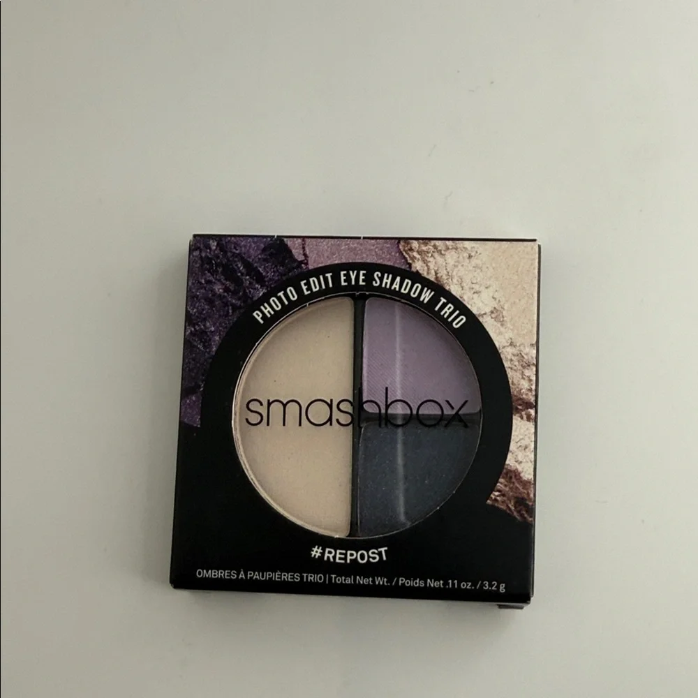 Smashbox Photo Edit Eye Shadow Trio - Cream and Dark Purple # Repost